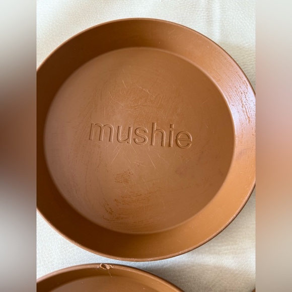 Mushie set of plates, cup, and bowls. - Picture 10 of 10